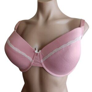Laura Ashley Old Rose Pink Pushup Full Coverage Bra 40D RN90410